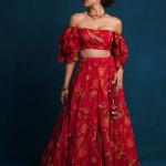 FUCHSIA PINK LEHENGA WITH BLOUSE AND DUPATTA