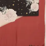 Women's Floral Printed Silk Scarf