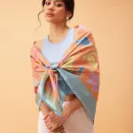 Women's Animal Printed Silk Scarf