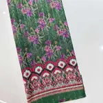 Chanderi Cotton Digital Printed Unstitched Dress Material With Solid Bottom & Printed Dupatta